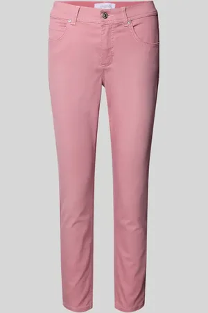 Angels Jeansy o skróconym kroju slim fit model ‘ORNELLA’