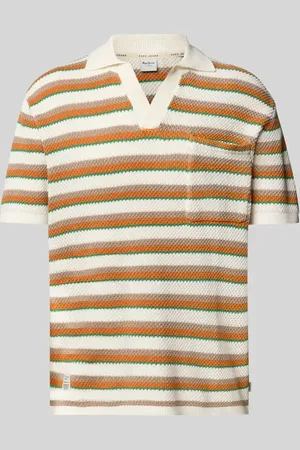 Pepe Jeans Koszulka polo o kroju relaxed fit z kieszenią na piersi model ‘LAMAR’