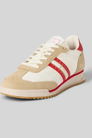 Tommy Hilfiger Sneakersy niskie ze skóry naturalnej