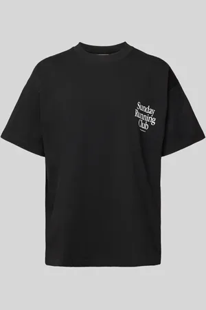 Another Cotton Lab T-shirt o kroju oversized z nadrukowanym napisem model ‘Sunday Running Club’