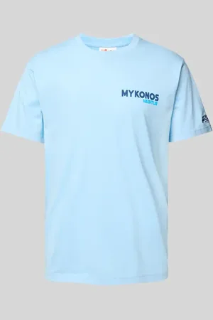 MC2 SAINT BARTH T-shirt z nadrukiem ze sloganem