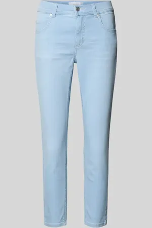 Angels Jeansy o skróconym kroju slim fit model ‘ORNELLA’