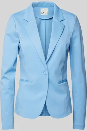 Ichi Żakiet o kroju slim fit z lamowanymi kieszeniami model ‘KATE’