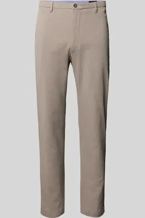 Cinque Chinosy o kroju slim fit z fakturowanym wzorem model ‘brody’