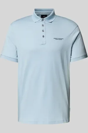 Armani Exchange Koszulka polo z nadrukiem z logo