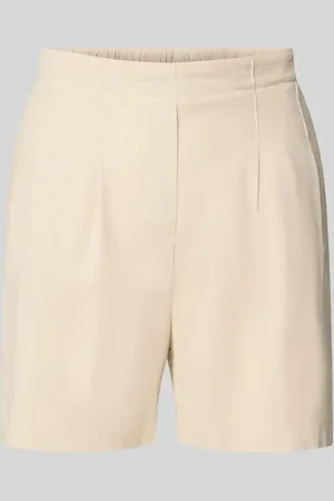VERO MODA Szorty o kroju regular fit z mieszanki wiskozy i lnu model ‘JESMILO’