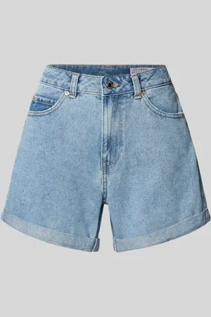 VERO MODA Szorty jeansowe o kroju relaxed fit z mieszanki bawełny model ‘ZURI’