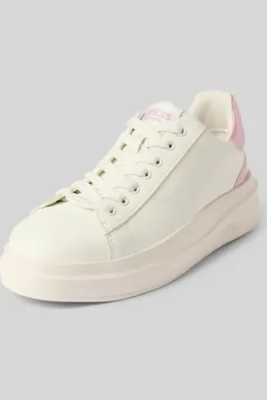 Guess Sneakersy z detalami z logo model ‘ELBINA’