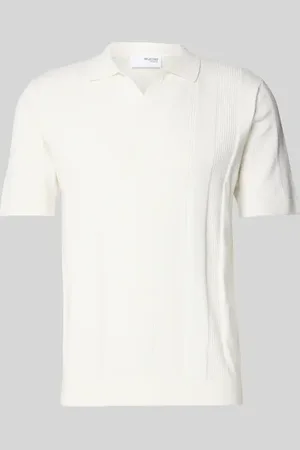 SELECTED Koszulka polo z bawełny model ‘CHANNING’