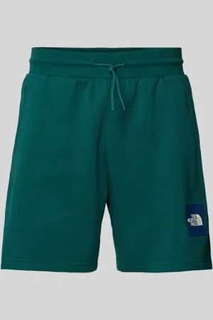 The North Face Szorty z dzianiny dresowej o kroju regular fit z nadrukiem z logo