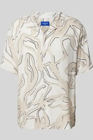 JACK & JONES Koszula casualowa o kroju regular fit z kołnierzykiem typu resort model ‘LUKE’