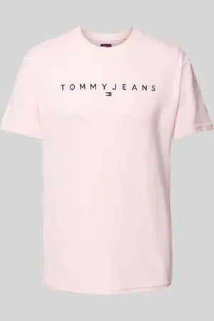 Tommy Hilfiger T-shirt o kroju regular fit z czystej bawełny z wyhaftowanym logo