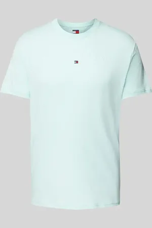 Tommy Hilfiger T-shirt o kroju regular fit z czystej bawełny z wyhaftowanym logo