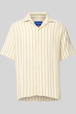 JACK & JONES Koszula casualowa o kroju regular fit z kołnierzykiem typu resort model ‘COBA’