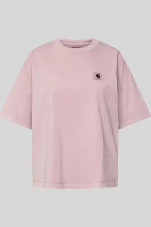 Carhartt T-shirt z detalem z logo