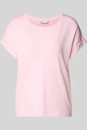 ONLY T-shirt o kroju comfort fit z mieszanki wiskozy model ‘MOSTER’