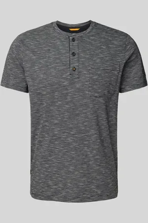 Camel Active T-shirt z kołnierzem henley