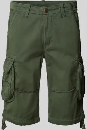 Alpha Industries Bermudy z kieszeniami cargo model ‘JET’