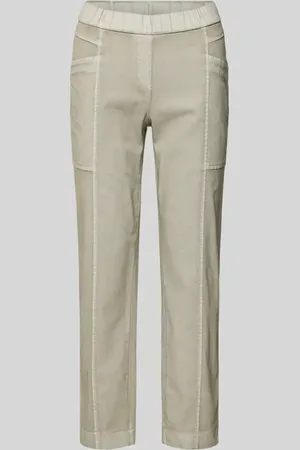 Toni Spodnie sportowe o skróconym kroju slim fit model ‘Sue’