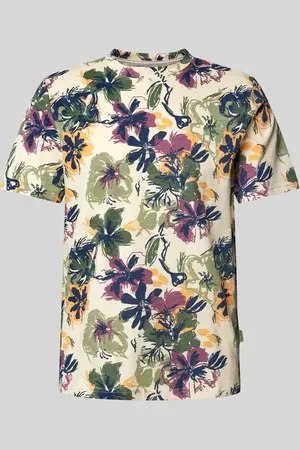 Blend T-shirt z prążkowanym, okrągłym dekoltem model ‘JEMO’