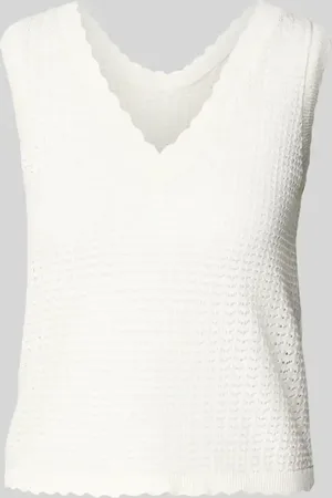 Pieces® Bezrękawnik o kroju regular fit z czystej bawełny model ‘SCOUT’