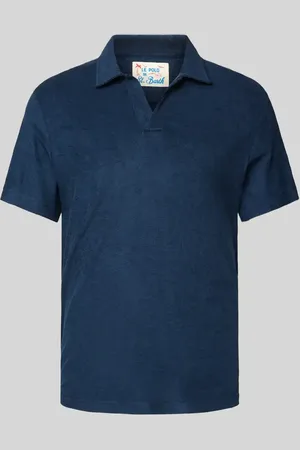 MC2 SAINT BARTH Koszulka polo o kroju slim fit z dekoltem w serek model ‘JEREMY - TERRY’