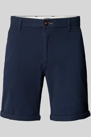 JACK & JONES Szorty o kroju regular fit z fakturowanym wzorem model ‘FURY’