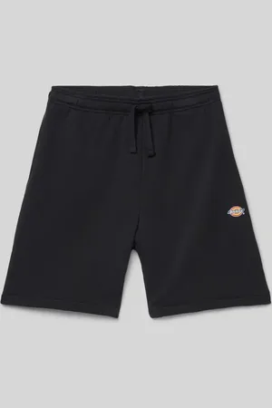 Dickies Szorty z dzianiny dresowej o kroju regular fit z nadrukiem z logo model ‘MAPLETON’