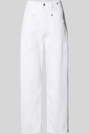 Mac Jeansy o kroju baggy fit z nakładanymi kieszeniami