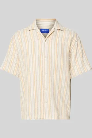 JACK & JONES Koszula casualowa o kroju regular fit z kołnierzykiem typu resort model ‘COBA’