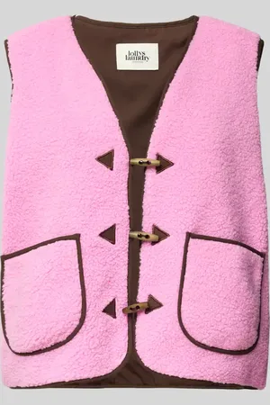 Lollys Laundry Kamizelka z nakładanymi kieszeniami model ‘Hugo’