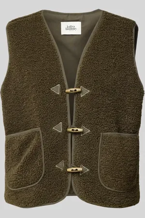 Lollys Laundry Kamizelka z nakładanymi kieszeniami model ‘Hugo’
