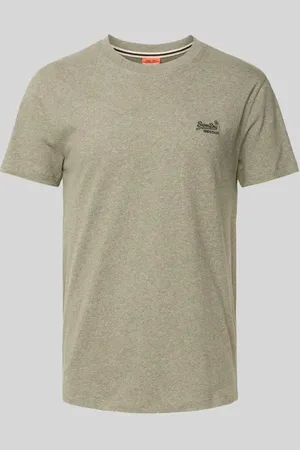 Superdry T-shirt z wyhaftowanym logo