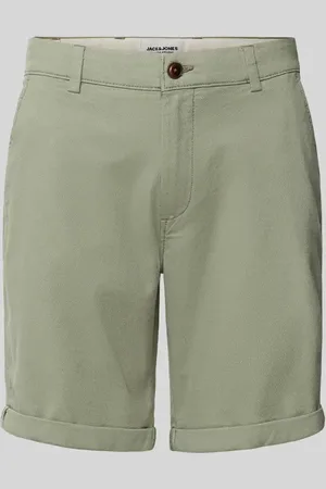 JACK & JONES Szorty o kroju regular fit z fakturowanym wzorem model ‘FURY’