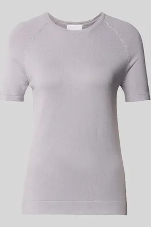 Jake*s Sweter z dzianiny z prążkowanymi wykończeniami