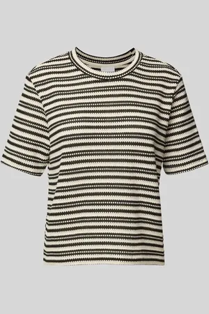 Jake*s T-shirt z imitacji dzianiny