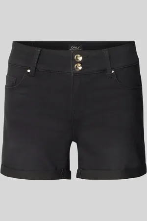ONLY Szorty jeansowe o kroju regular fit z mieszanki bawełny model ‘CARMEN’