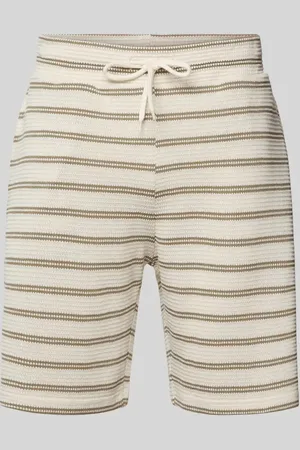 Only & Sons Szorty o kroju regular fit z fakturowanym wzorem model ‘IAN’