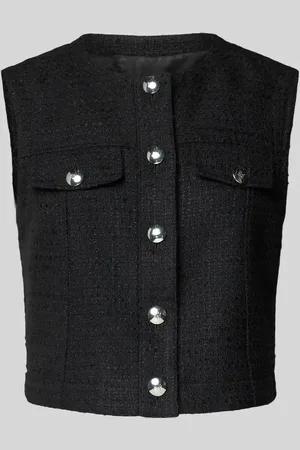 HUGO BOSS Kamizelka z fakturowanym wzorem model ‘Anoukari’