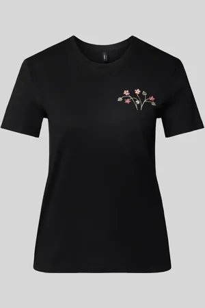 ONLY T-shirt o kroju regular fit z czystej bawełny model ‘POLLY’