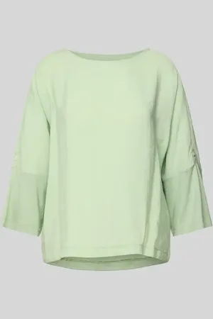 Opus Bluzka o kroju relaxed fit z rękawem o dł. 3/4 model ‘Sumana’