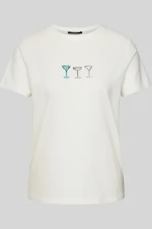 Comma, T-shirt z nadrukowanym motywem