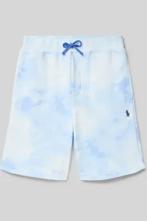 Ralph Lauren Szorty z dzianiny dresowej o kroju regular fit z wyhaftowanym logo