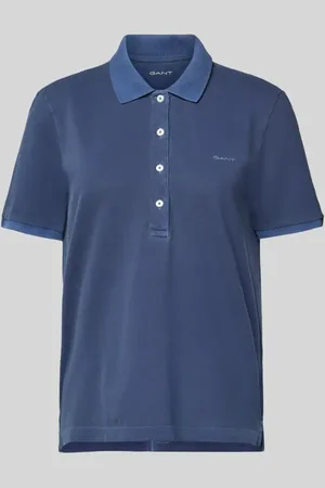 GANT Koszulka polo z krótką listwą guzikową
