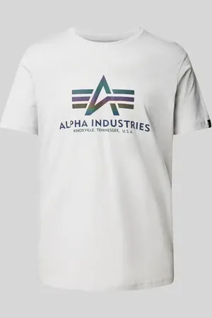 Alpha Industries T-shirt z nadrukiem z logo
