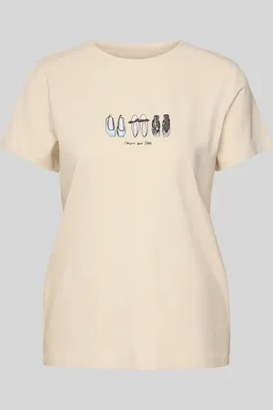 Comma, T-shirt z nadrukowanym motywem