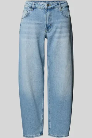 My Essential Wardrobe Jeansy z wysokim stanem i 5 kieszeniami model ‘Baloo’
