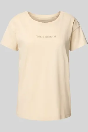 Armani Exchange T-shirt z detalem z logo