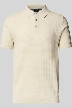 JOOP! Koszulka polo kroju regular fit z fakturowanym wzorem model ‘Mauron’