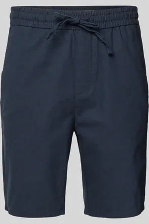 Only & Sons Szorty z mieszanki bawełny i lnu model ‘LINUS’